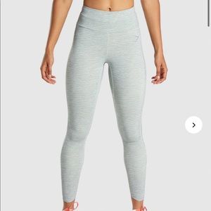 Speed Leggings Smokey Gray/Green Print